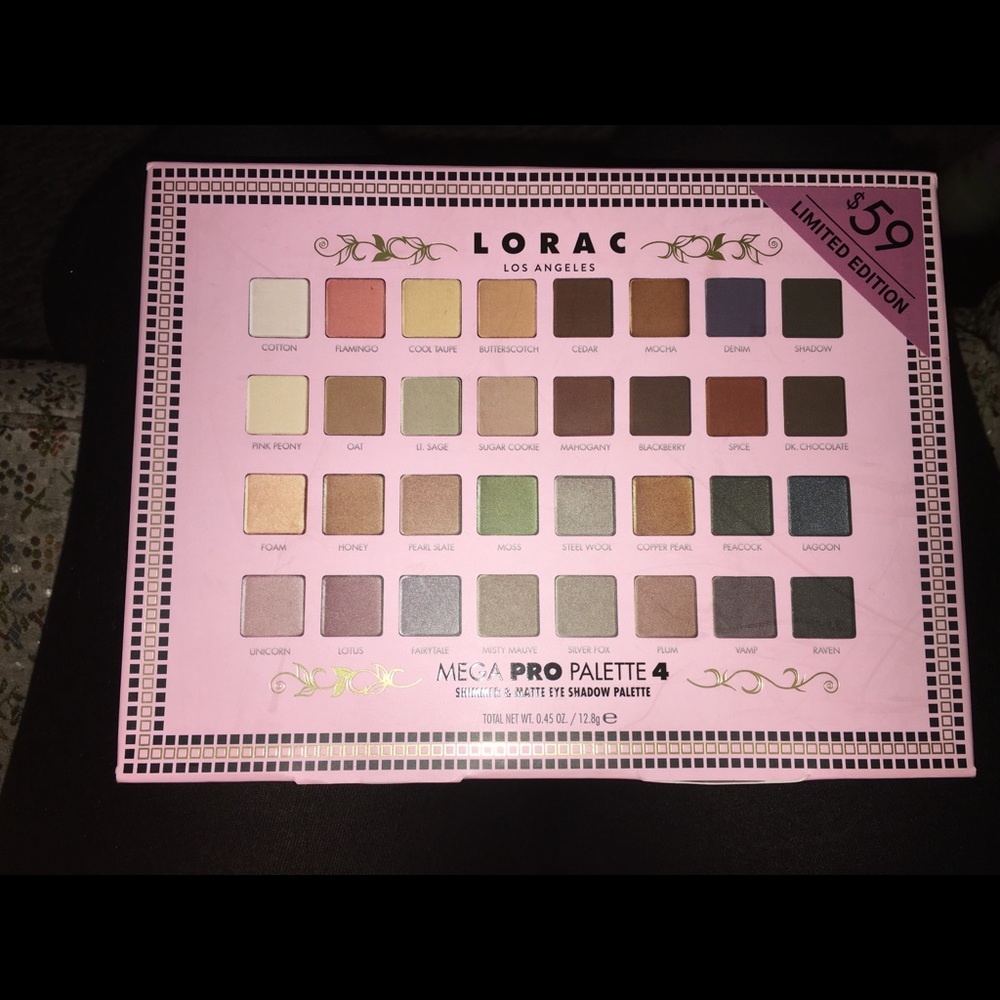 Lorac Mega pro palette 4
